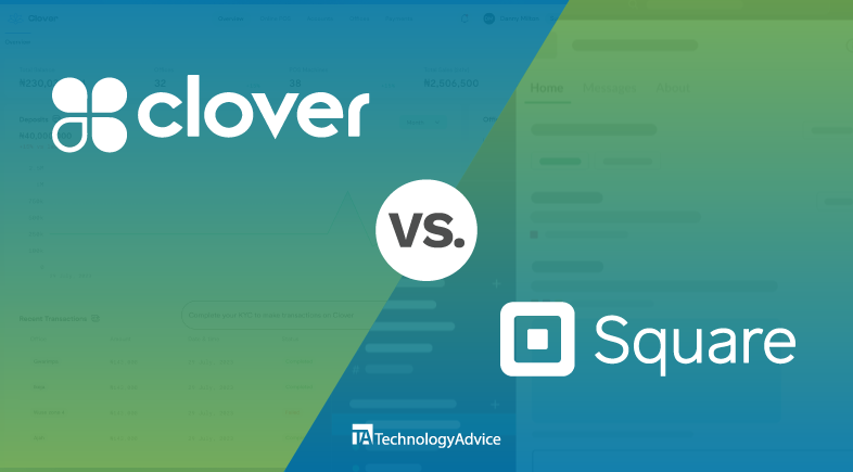 A concept comparison between Clover POS and Square POS.